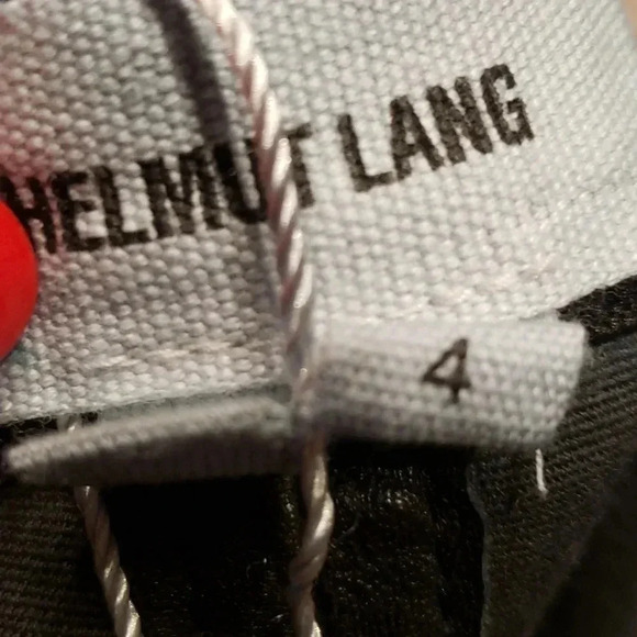 Helmut Lang lamb leather skirt size 4 NWT - Picture 3 of 4